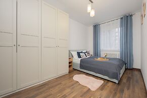 Beige and Blue Apartment by Renters