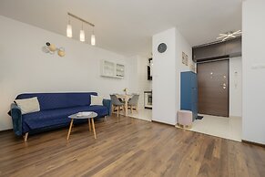 Beige and Blue Apartment by Renters