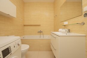 Beige and Blue Apartment by Renters