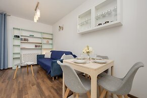 Beige and Blue Apartment by Renters