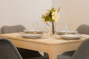 Beige and Blue Apartment by Renters