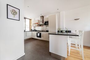 Stylish with beautiful brick walls