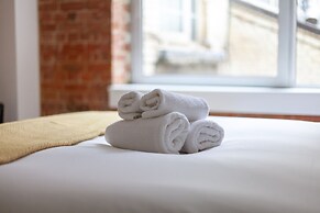 Stylish with beautiful brick walls