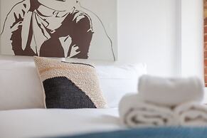 Stylish with beautiful brick walls