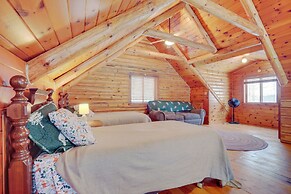 Rhinelander Waterfront Cabin w/ Deck & Fire Pit!