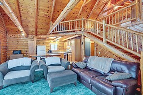 Rhinelander Waterfront Cabin w/ Deck & Fire Pit!