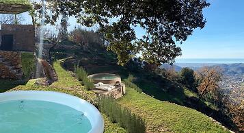 Il Podere di Metato Restored Tuscan Farmhouse With Pool With Views of 