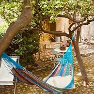 Sermoneta Historic Stone Village House With Pool in a Medieval Hill To