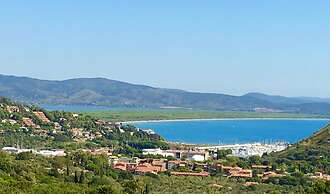 Porto Ercole Villa Della Fonte Large Pool Fabulous Sea Views