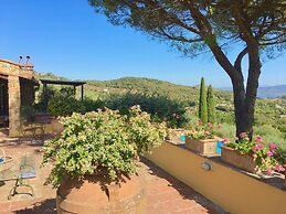 Porto Ercole Villa Della Fonte Large Pool Fabulous Sea Views