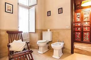Rome an Aristocratic Apartment in Historic Palace Near the Piazza Navo