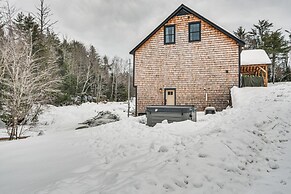 Maine Home w/ Hot Tub & Snowmobile Trail Access!
