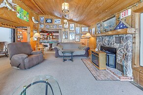 Lakefront Suring Home w/ Pool Table + Views!