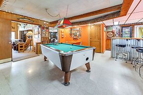 Lakefront Suring Home w/ Pool Table + Views!