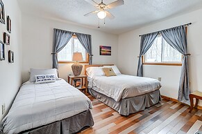 Lakefront Suring Home w/ Pool Table + Views!