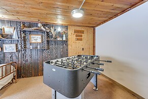 Lakefront Suring Home w/ Pool Table + Views!