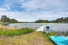 Rhinelander Vacation Rental w/ Yard on Venus Lake!
