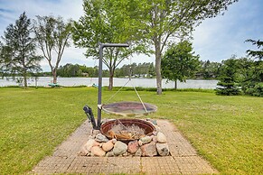 Rhinelander Vacation Rental w/ Yard on Venus Lake!