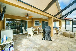 8 Mi to Beach: Cape Coral Home w/ Lanai + Pool