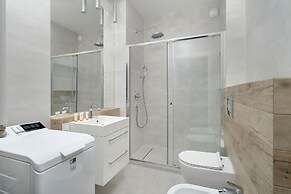 Dark Grey and Pink Apartment by Renters