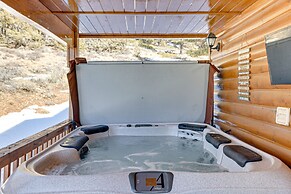Cozy Duck Creek Village Cabin w/ Hot Tub & Views!