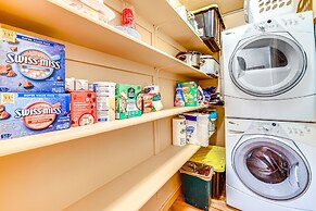 Cozy Duck Creek Village Cabin w/ Hot Tub & Views!