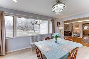 Quiet Manistee Home w/ Patio < 1 Mi to Beaches!