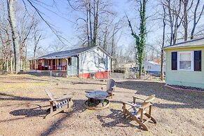 Pet-friendly Georgia Retreat w/ Fire Pit & Porch!