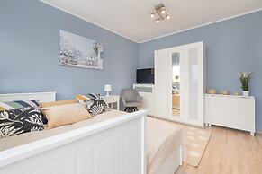 Pastel Blue Studio in Lodz by Renters