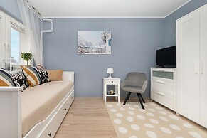 Pastel Blue Studio in Lodz by Renters
