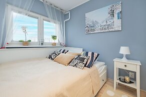 Pastel Blue Studio in Lodz by Renters