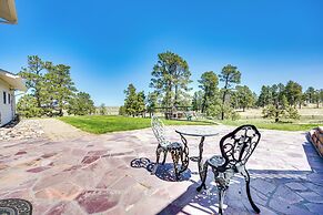 40-acre Kiowa Horse Ranch, Private Hot Tub & Pool!