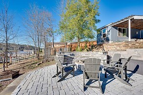 Lakefront New London Retreat w/ Dock & Hot Tub!