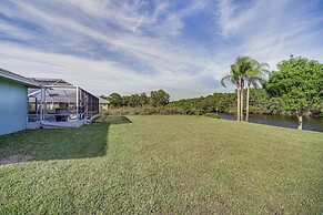 Port St Lucie Canal-front Home w/ Private Pool!