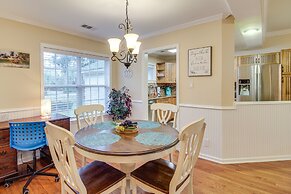 Serene Savannah Retreat w/ Waterfront Deck!