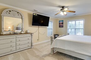 Serene Savannah Retreat w/ Waterfront Deck!