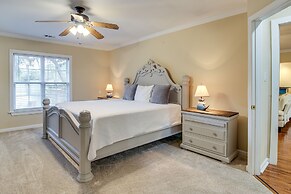 Serene Savannah Retreat w/ Waterfront Deck!