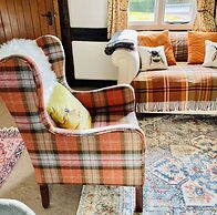 Log Burner and Beamed Ceilings-king Size Bed