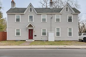 In-town & Walkable: Historic Yardley Retreat!
