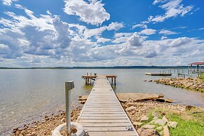 Lakefront Graford Home w/ Fire Pit + Private Dock!