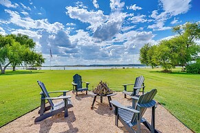 Lakefront Graford Home w/ Fire Pit + Private Dock!