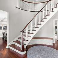 Mansion With Private Pool Bsktball Tennis Courts