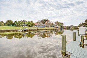 Canal-front Palm Coast Home: Dock & Outdoor Pool!