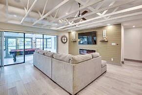 Canal-front Palm Coast Home: Dock & Outdoor Pool!