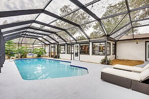Canal-front Palm Coast Home: Dock & Outdoor Pool!