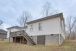 Winchester Home w/ Deck < 1 Mi to Tims Ford Lake!