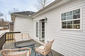 Winchester Home w/ Deck < 1 Mi to Tims Ford Lake!