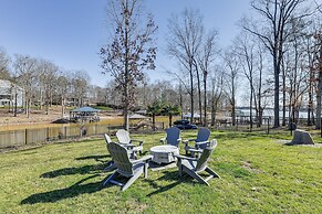 Waterfront Lake Norman Retreat w/ Dock + Hot Tub!