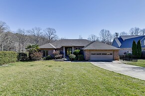 Waterfront Lake Norman Retreat w/ Dock + Hot Tub!