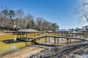 Waterfront Lake Norman Retreat w/ Dock + Hot Tub!